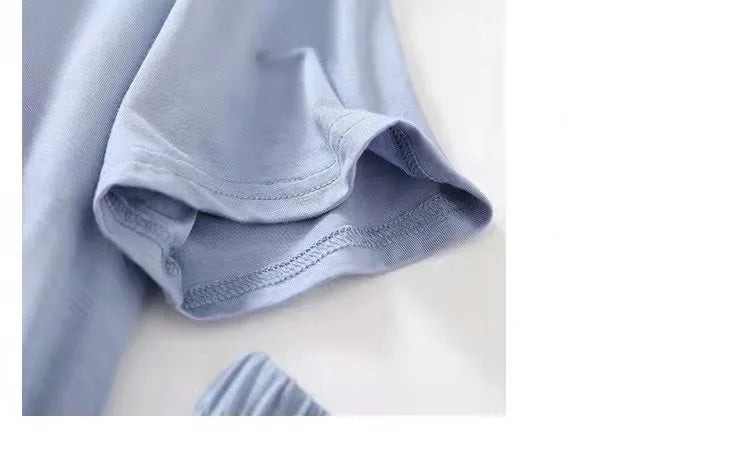 Parte superior de pijama con relleno incorporado. Conjunto de ropa de estar en casa. Talla grande disponible.