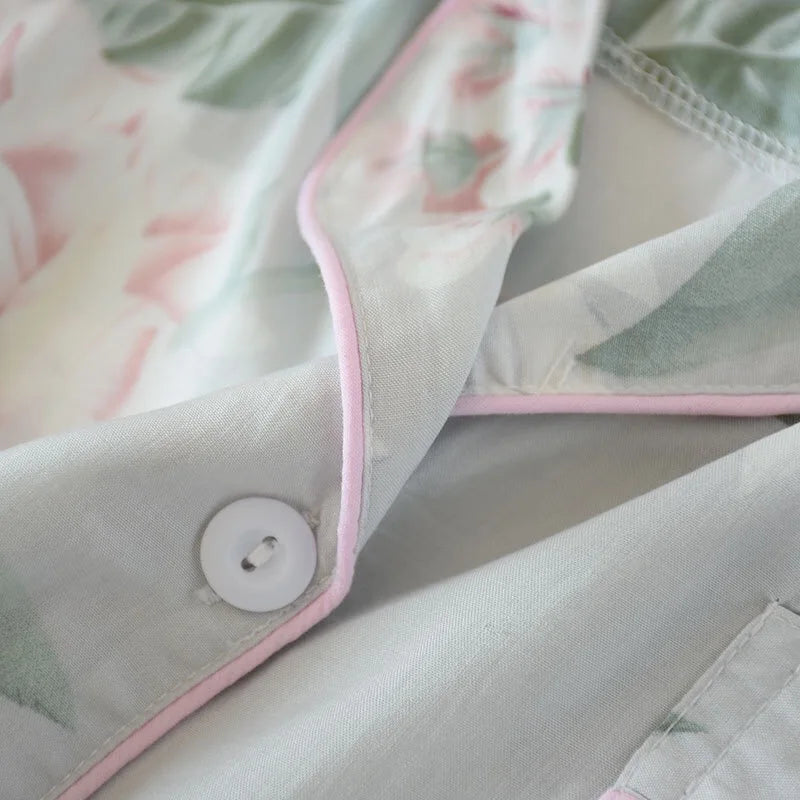 Conjunto de pijama con copas incorporadas, ropa de dormir y pantalones a juego, talla grande disponible