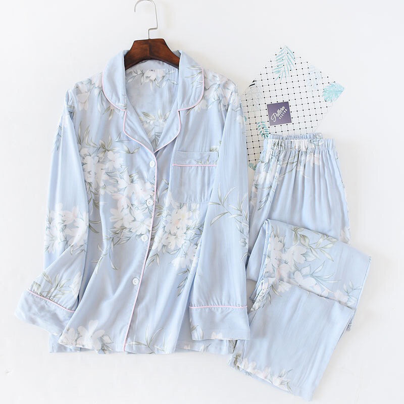 Conjunto de pijama con copas incorporadas, ropa de dormir y pantalones a juego, talla grande disponible