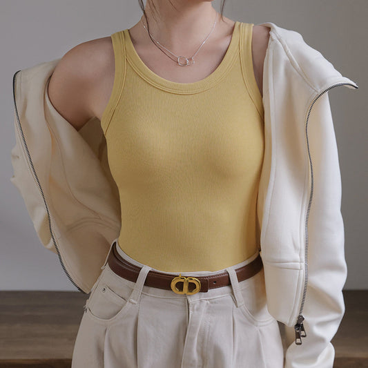 Tops con sujetador incorporado Tank Top