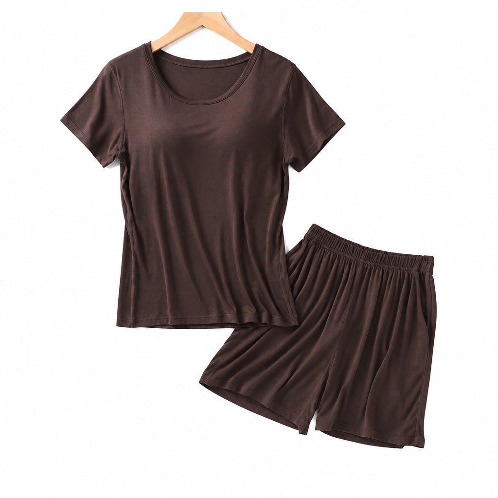 Pajama set with Built in Bra Plus size available