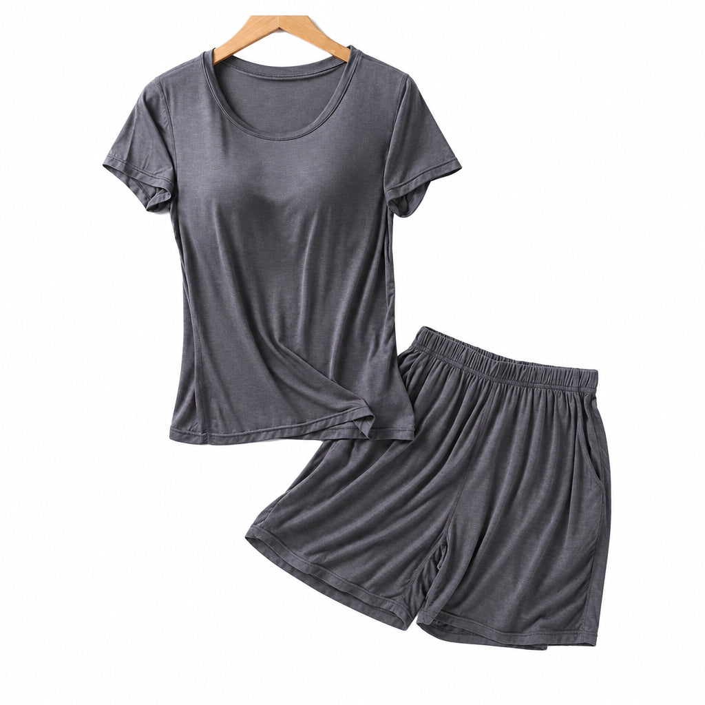 Pajama set with Built in Bra Plus size available