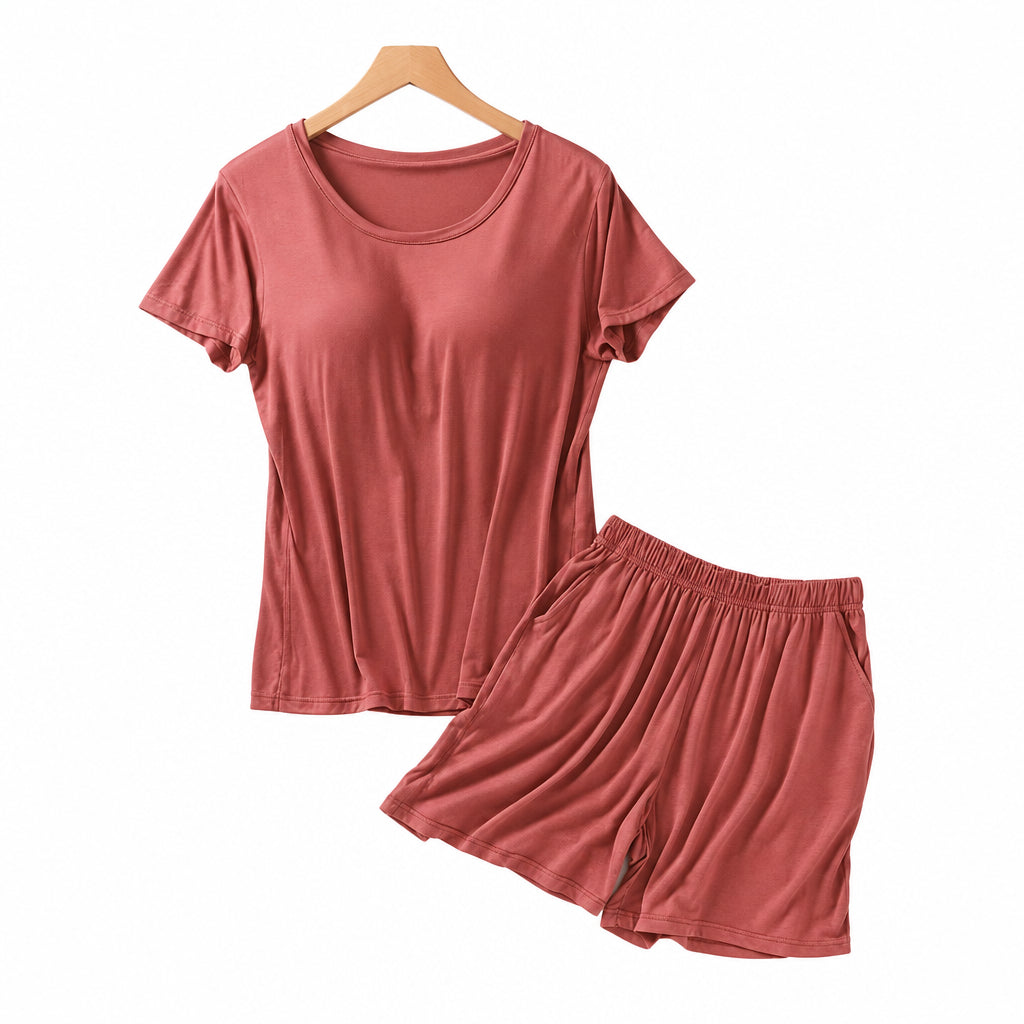 Pajama set with Built in Bra Plus size available