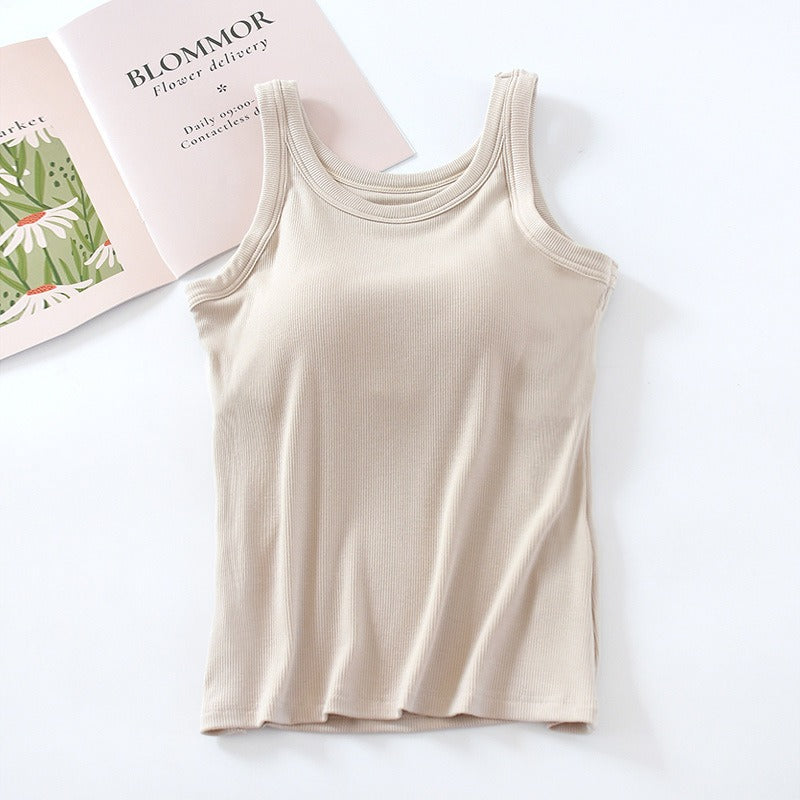 Tops with inbuilt Bra Tank Top